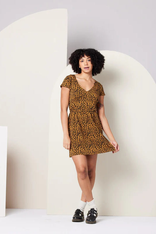 Animal Printed Dress Apex Ethical Boutique