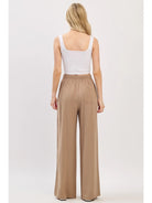 Mocha/White Stripe Pants