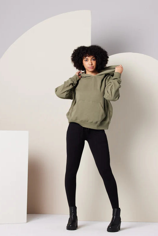 Army Green Hoodie Apex Ethical Boutique