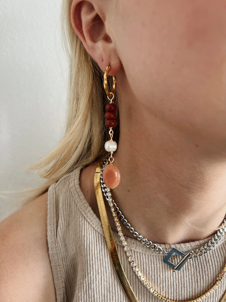 Beaded Charm Earrings Apex Ethical Boutique