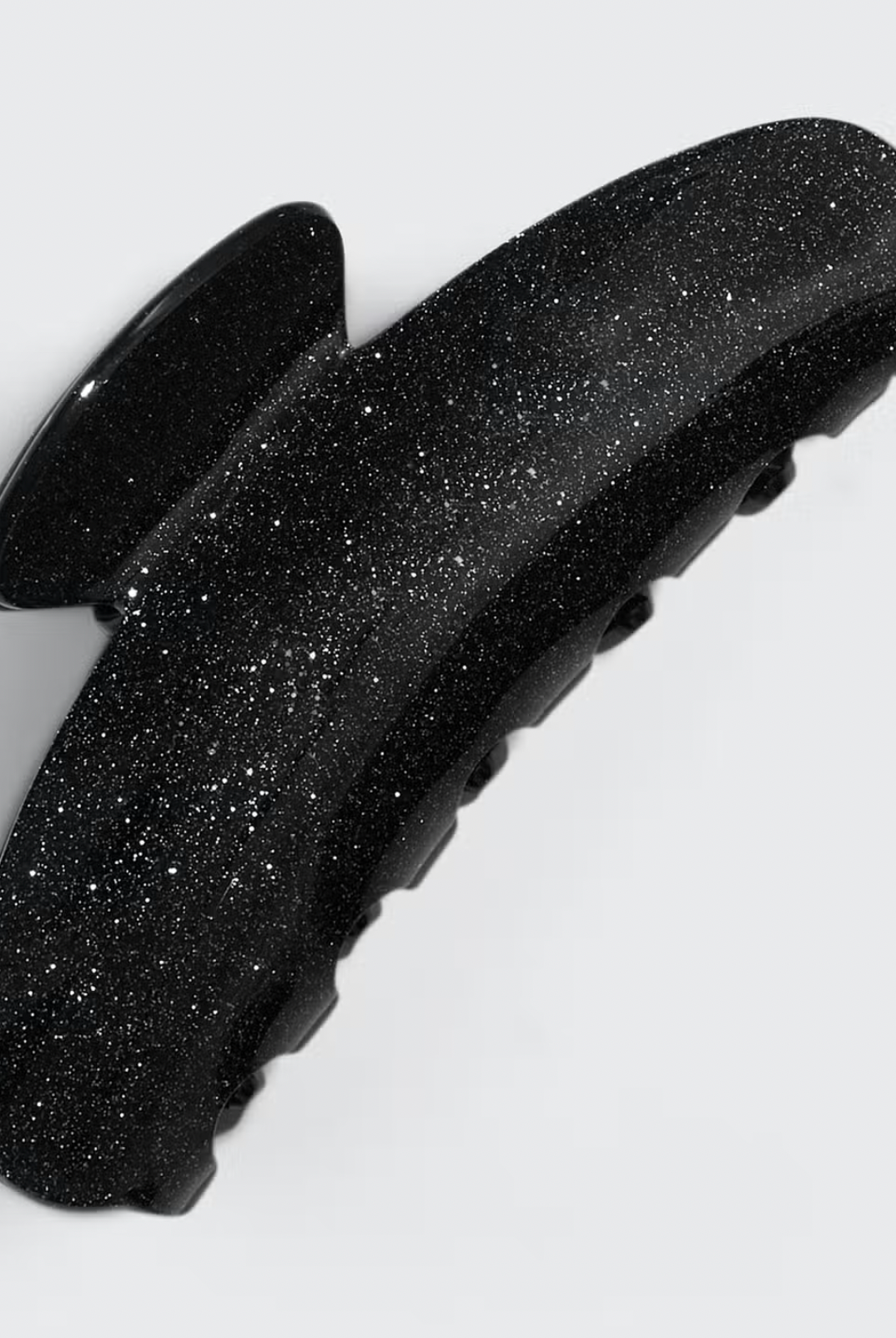 Black Glitter Claw Clip Apex Ethical Boutique