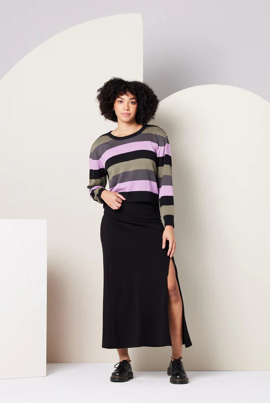 Black Midi Skirt Apex Ethical Boutique