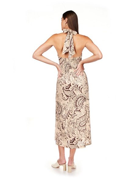 Havana Nights Halter Dress - Desert Bandana / M Havana Nights Halter Dress - Desert Bandana / M