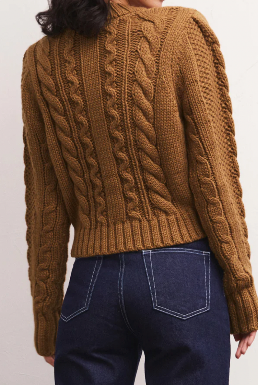 Cable Knit Sweater Apex Ethical Boutique