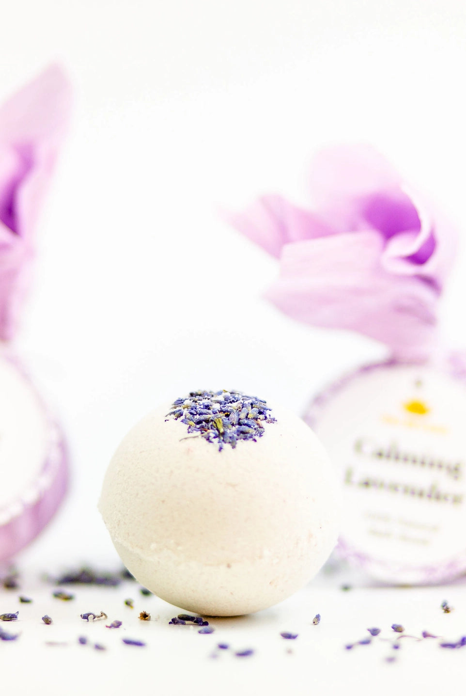 Calming Lavender Bath Bomb Apex Ethical Boutique