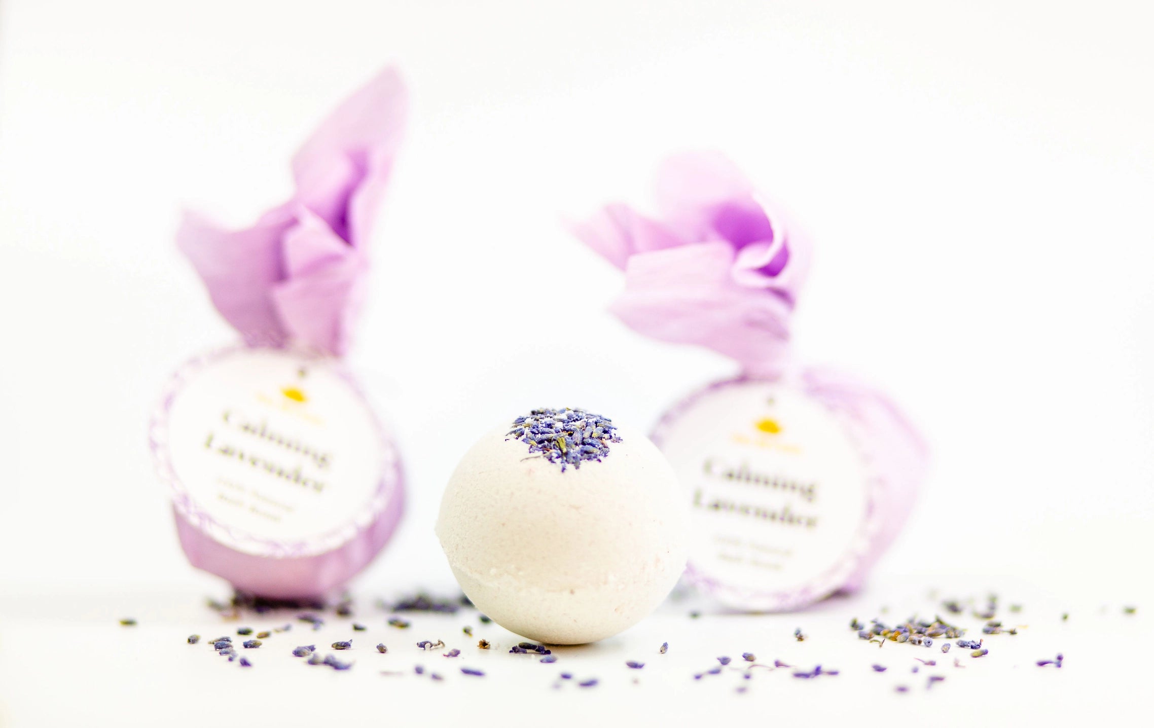 Calming Lavender Bath Bomb Apex Ethical Boutique