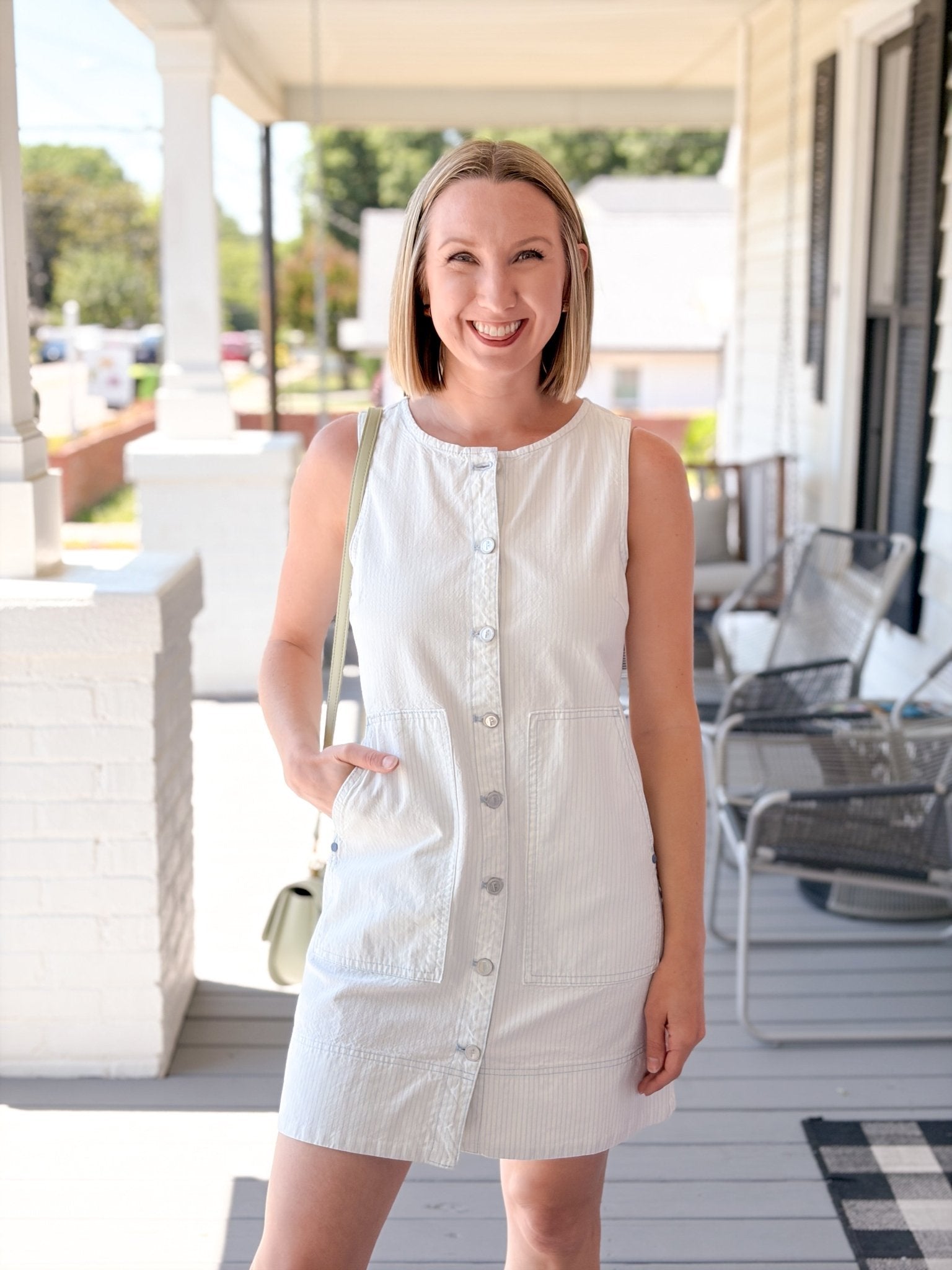 Rose & Lee Co Calypso Dress, Creme Casual Dresses
