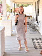 Rose & Lee Co Caspian Dress, Blue Multi Casual Dresses