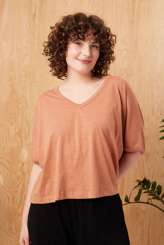 Casual Short Sleeve Top Apex Ethical Boutique
