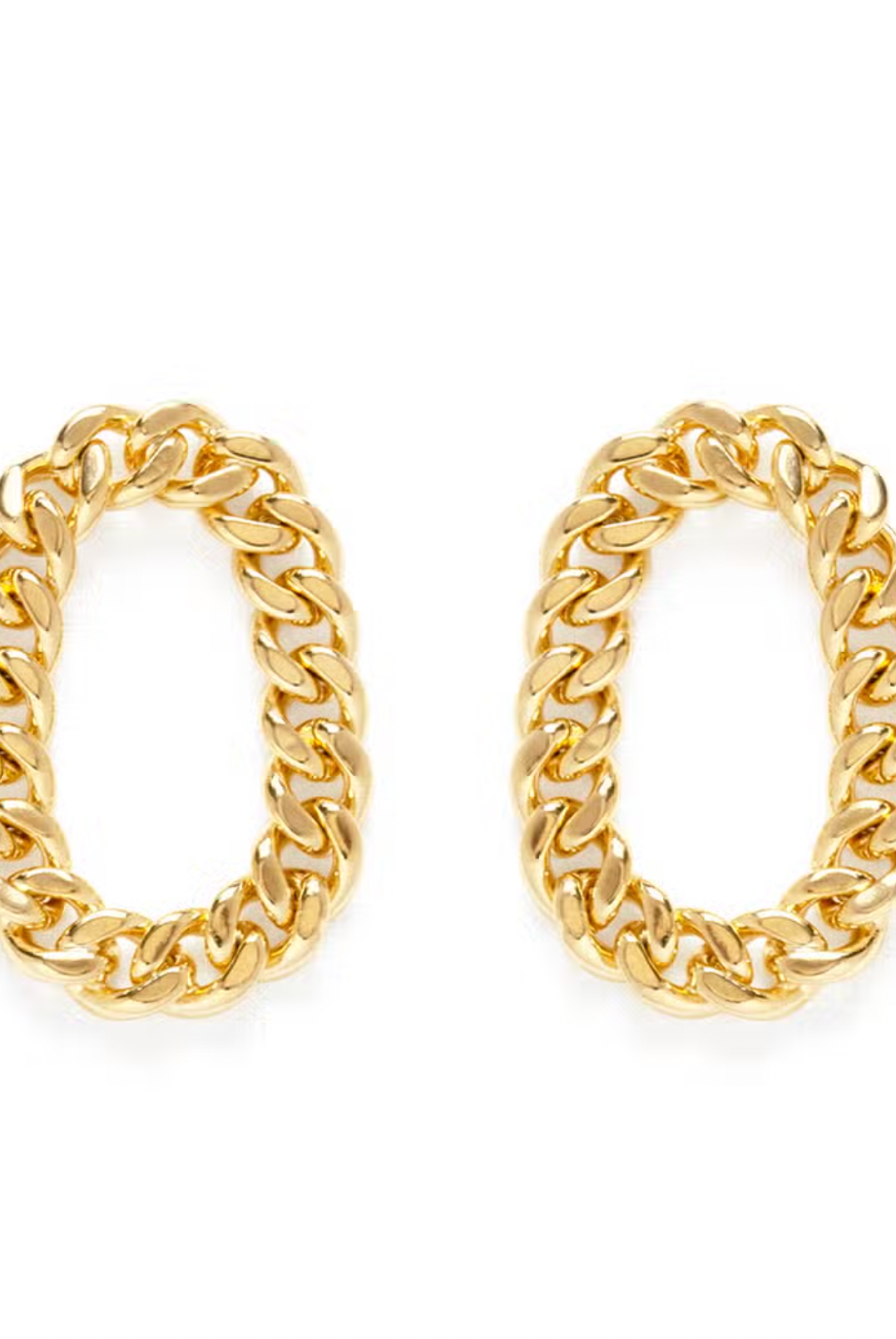 Chain Link Earrings Apex Ethical Boutique