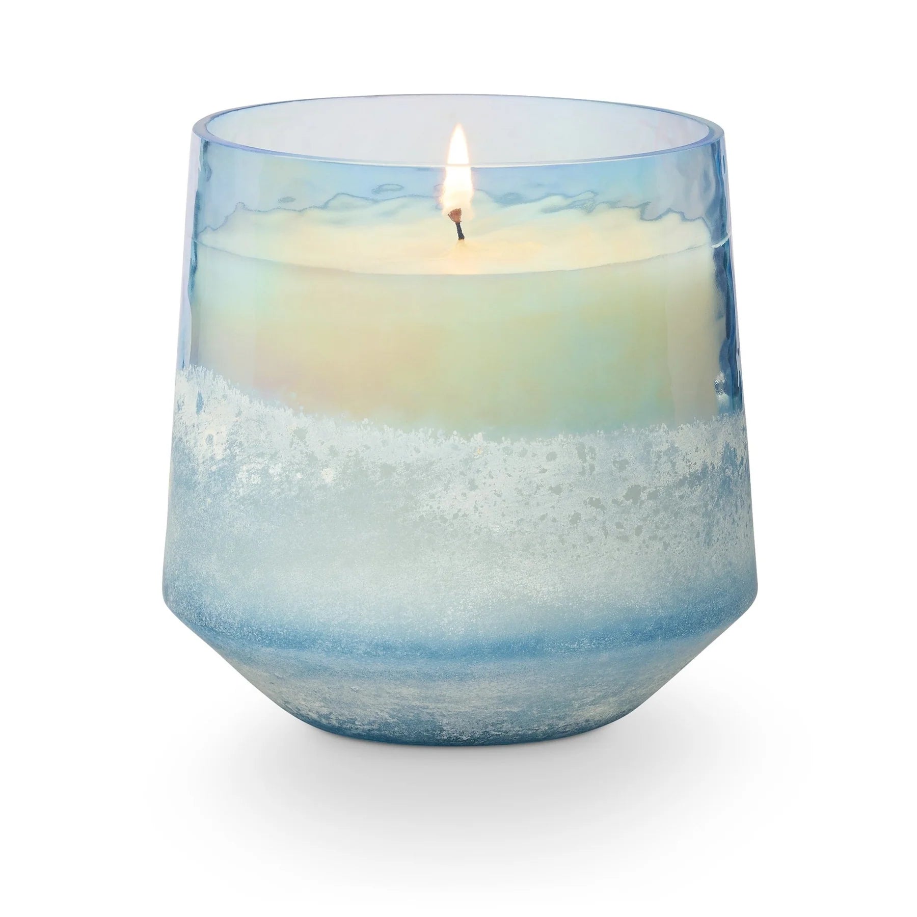 Rose & Lee Co Baltic Glass 13oz Candle, Citrus Crush Candles