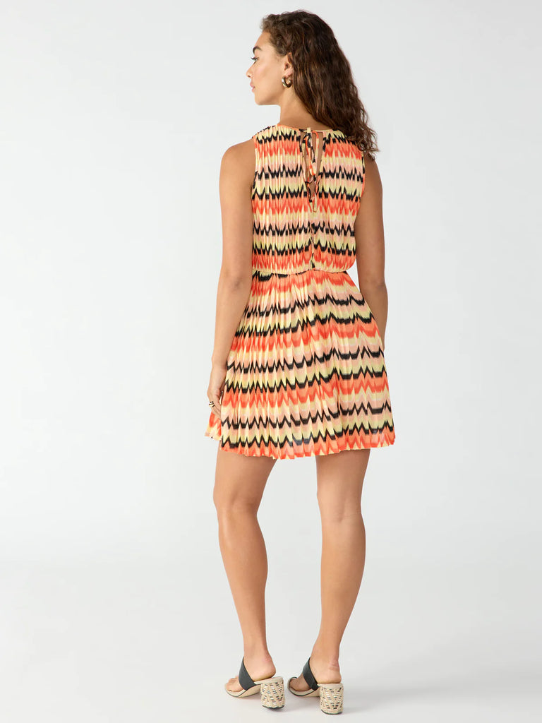 Citrus Striped Mini Dress Apex Ethical Boutique