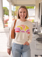Rose & Lee Co Cloud 9 Terry Sun Sweatshirt, Antique White by Marine Layer Sweatshirt & Hoodies