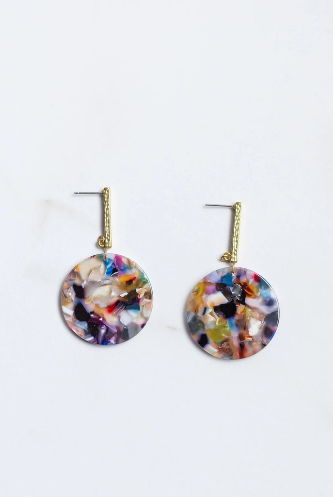 Confetti Monocycle Earrings Apex Ethical Boutique
