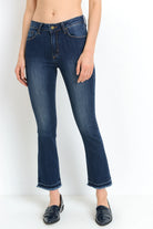 Cropped Fray Jeans Apex Ethical Boutique
