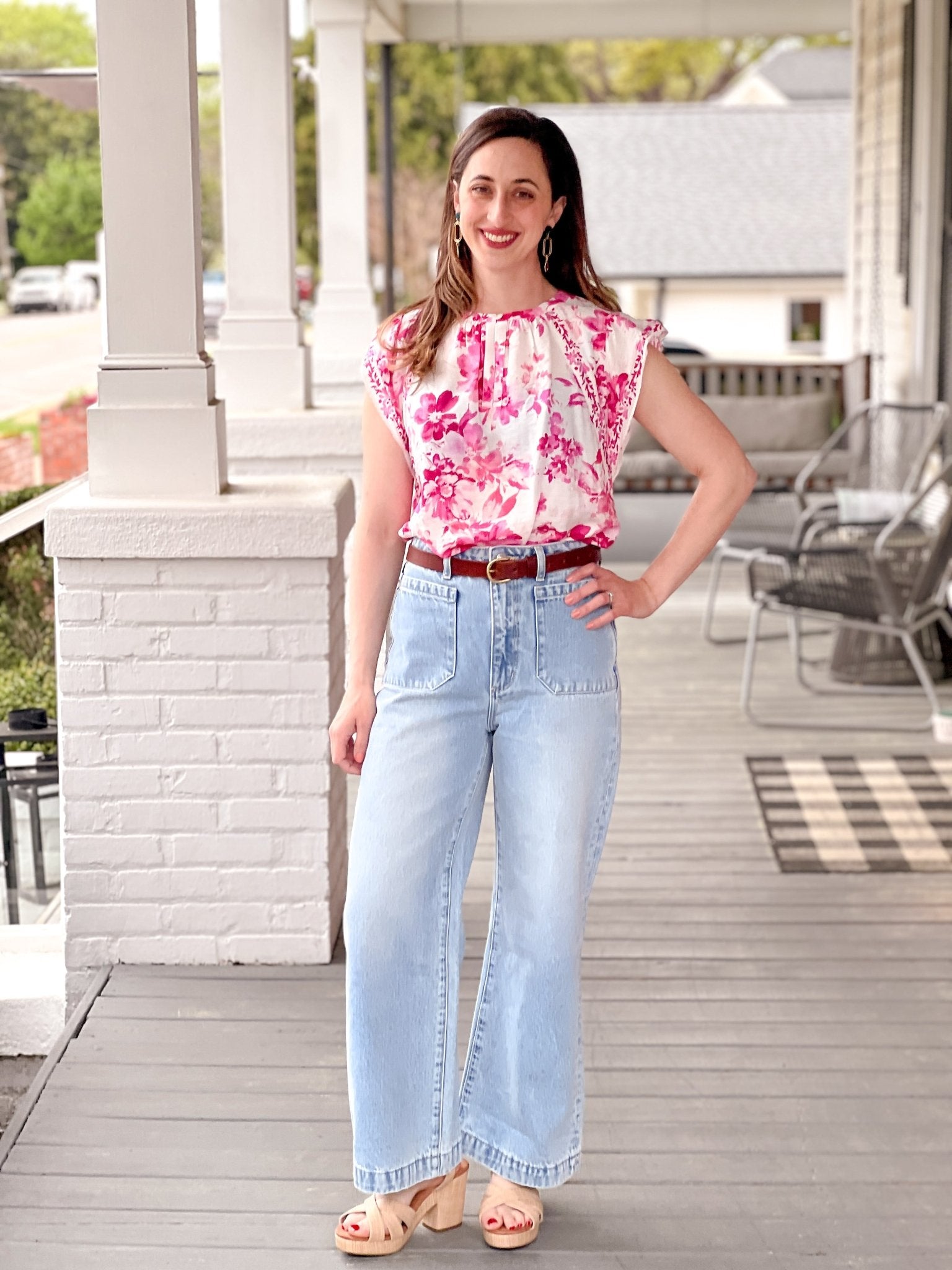 Rose & Lee Co Sailor Jeans, Light Vintage Blue by Rolla's unknown