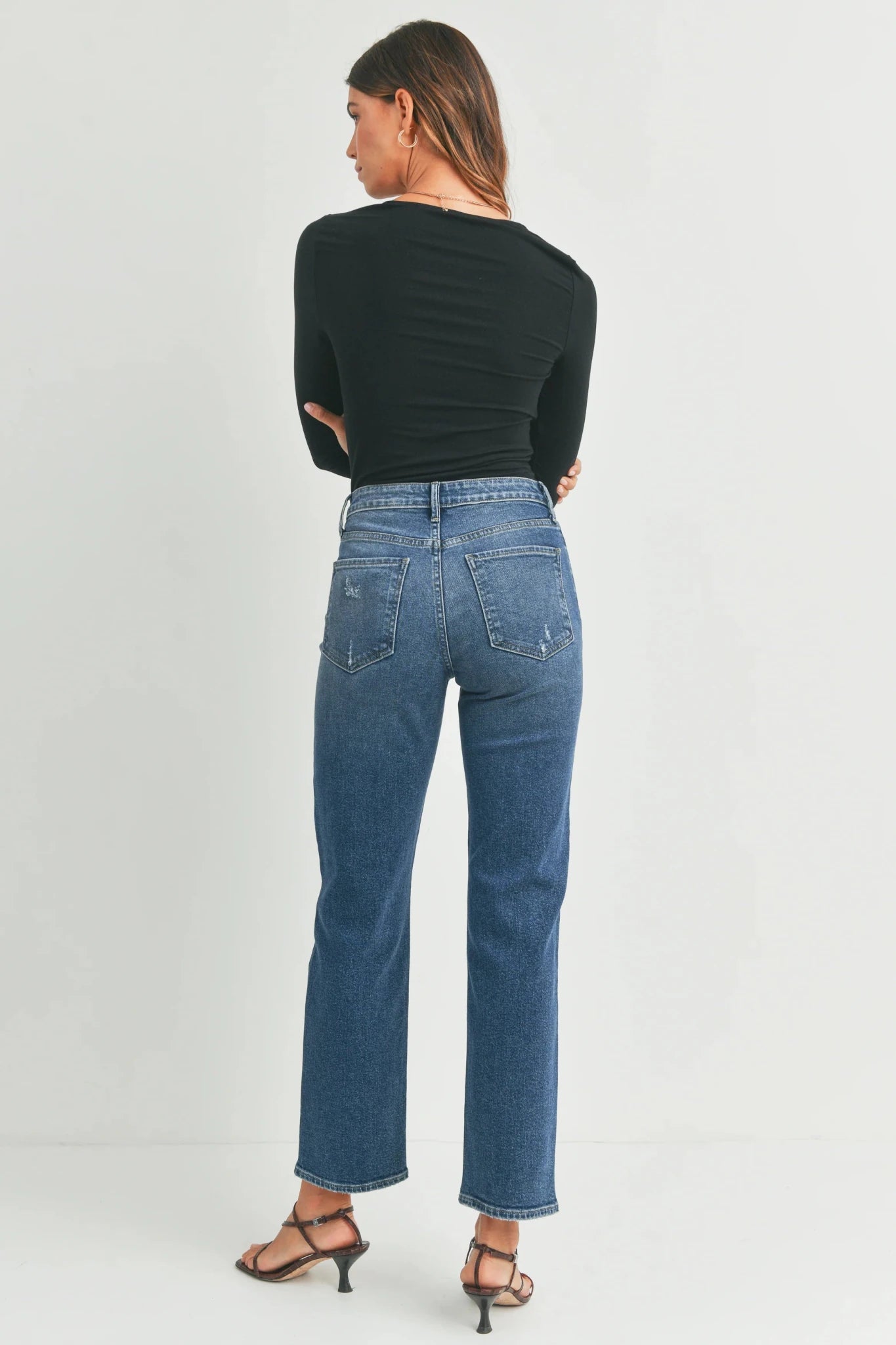 Rose & Lee Co Sienna Jeans, Dark Denim unknown