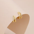 Double Huggie Hoops Apex Ethical Boutique