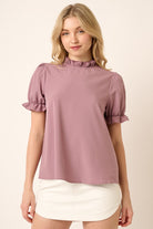 Dusty Rose Work Top Apex Ethical Boutique