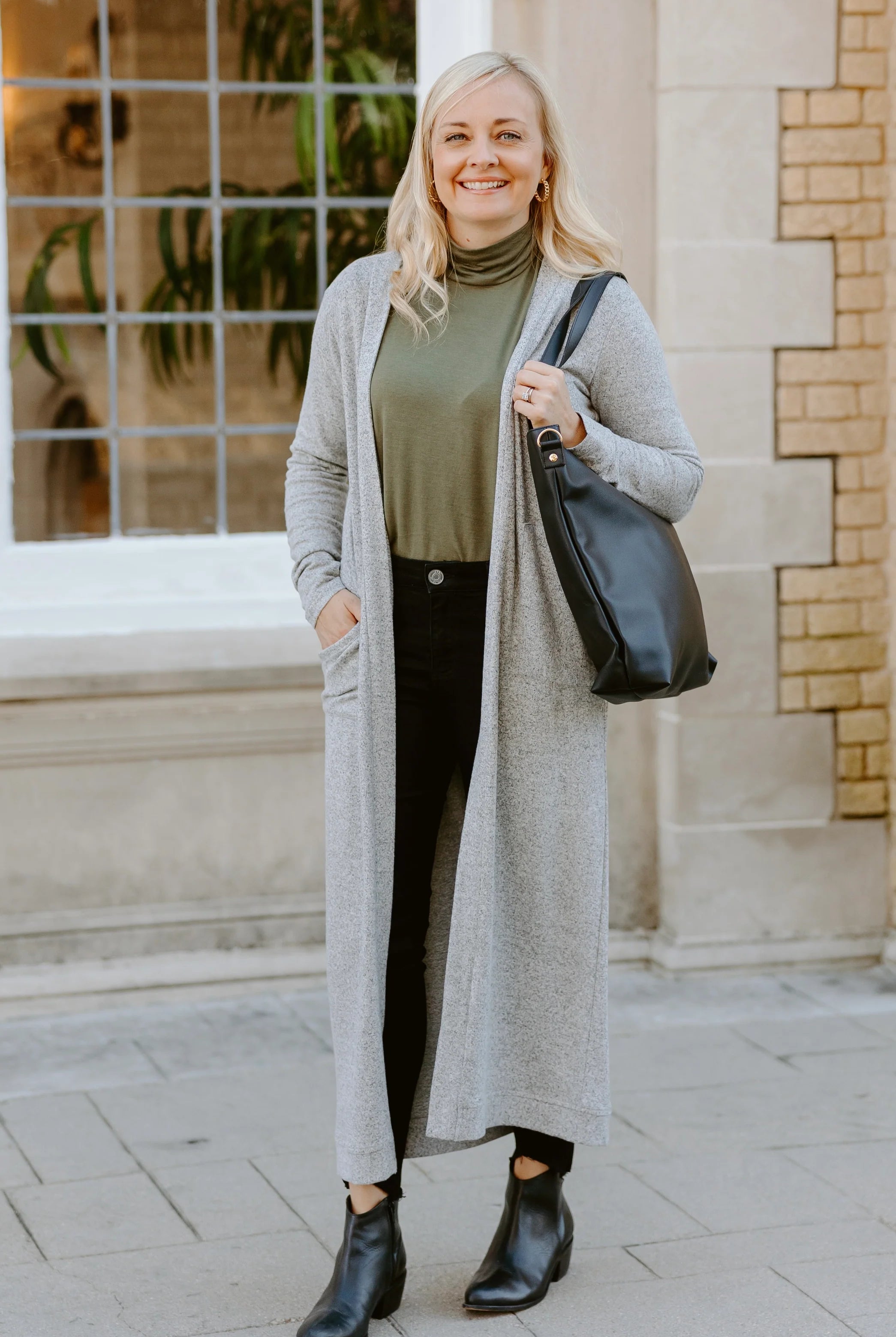 Extra Long Cardigan Apex Ethical Boutique