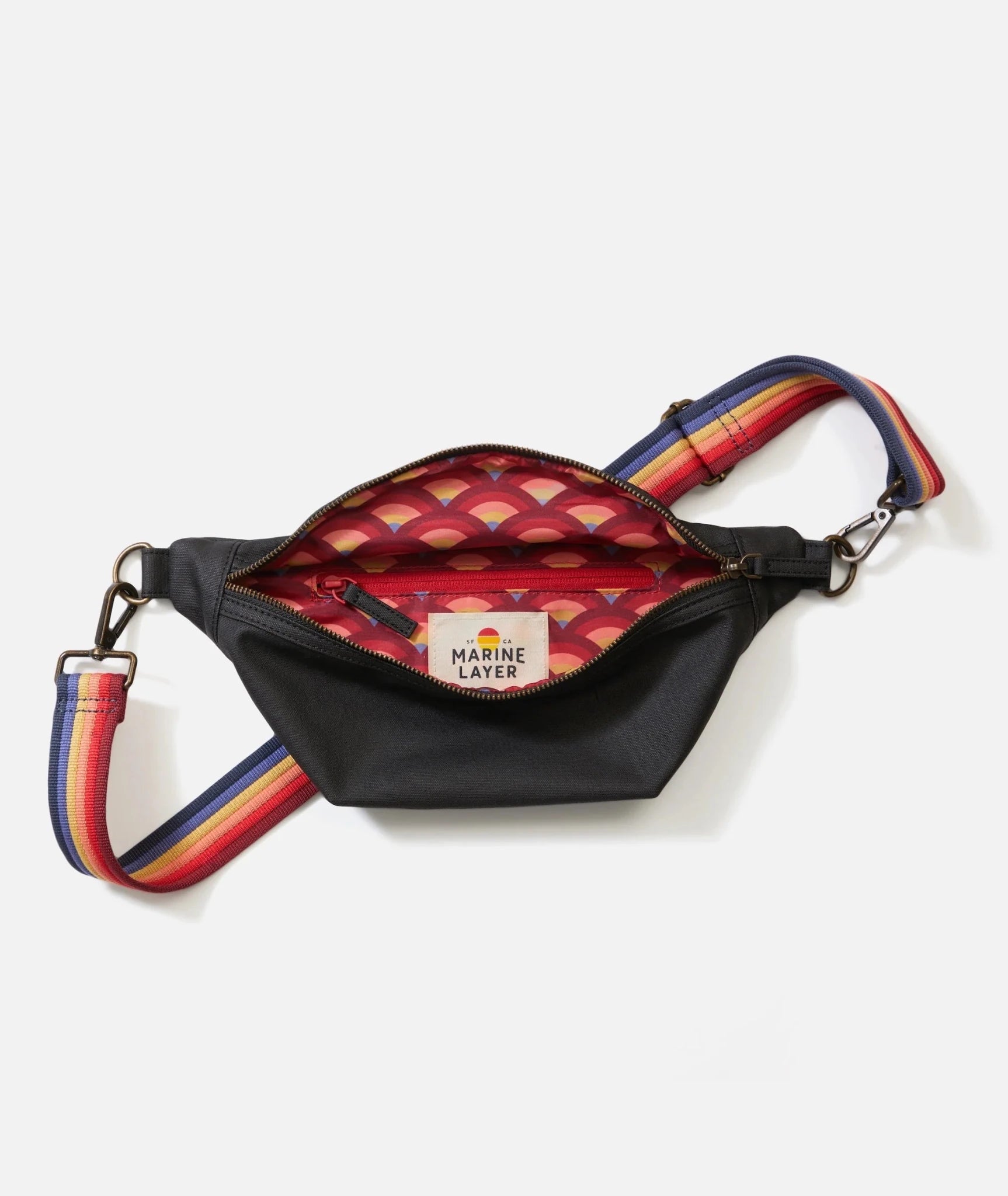 Rose & Lee Co Fanny Pack, Black by Marine Layer Bags