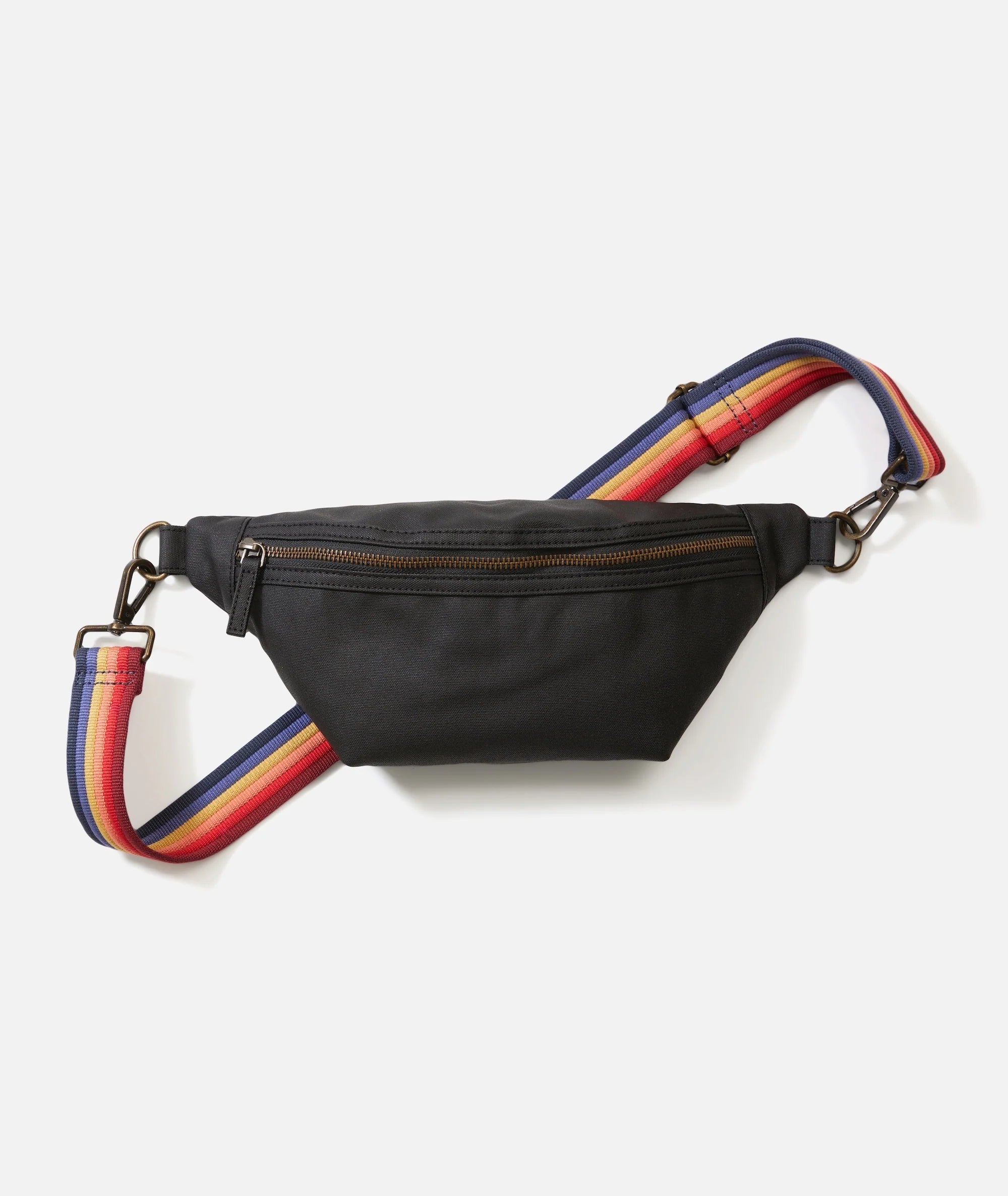 Black Fanny Pack with 2 Straps