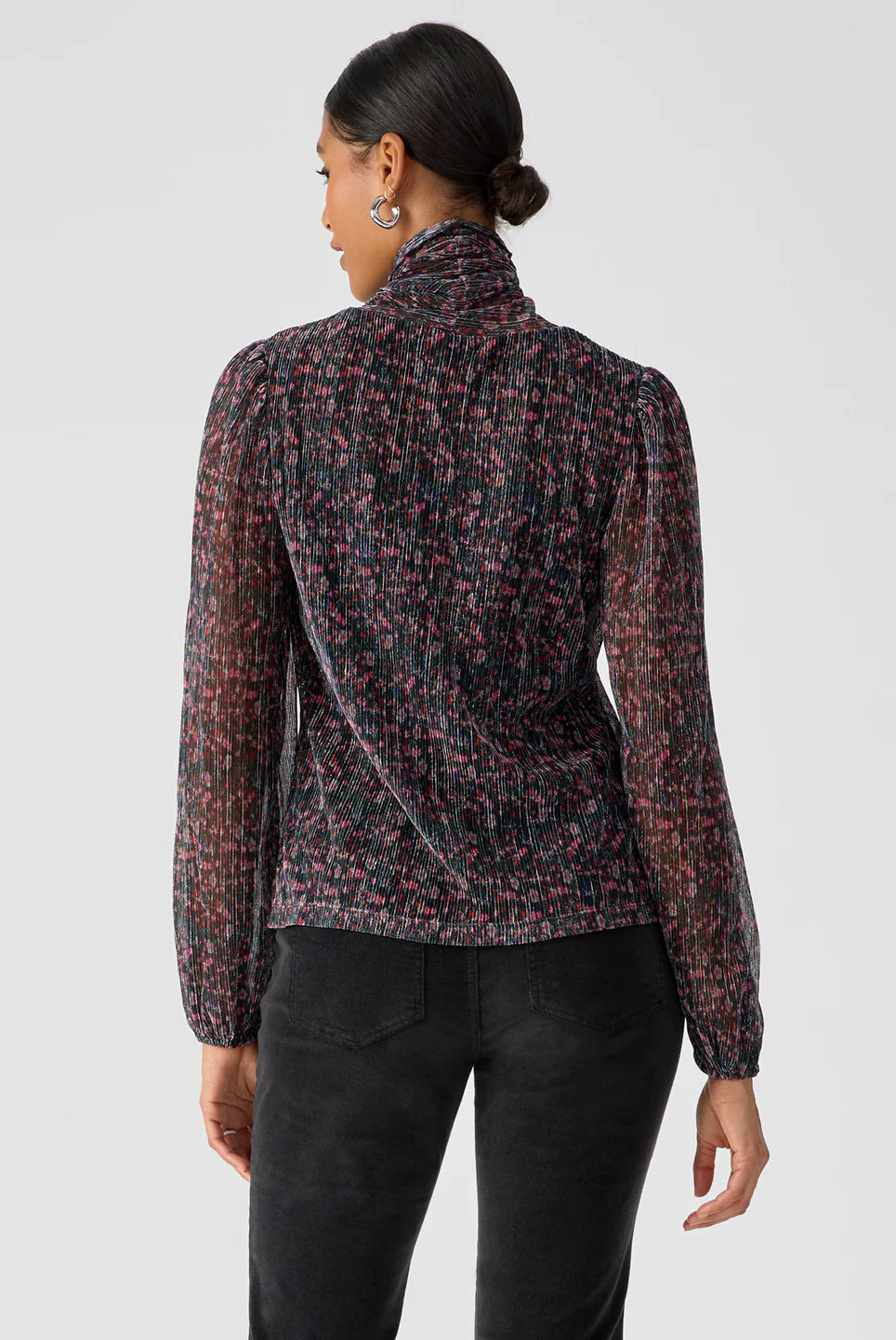 Floral Printed Long Sleeve Top Apex Ethical Boutique