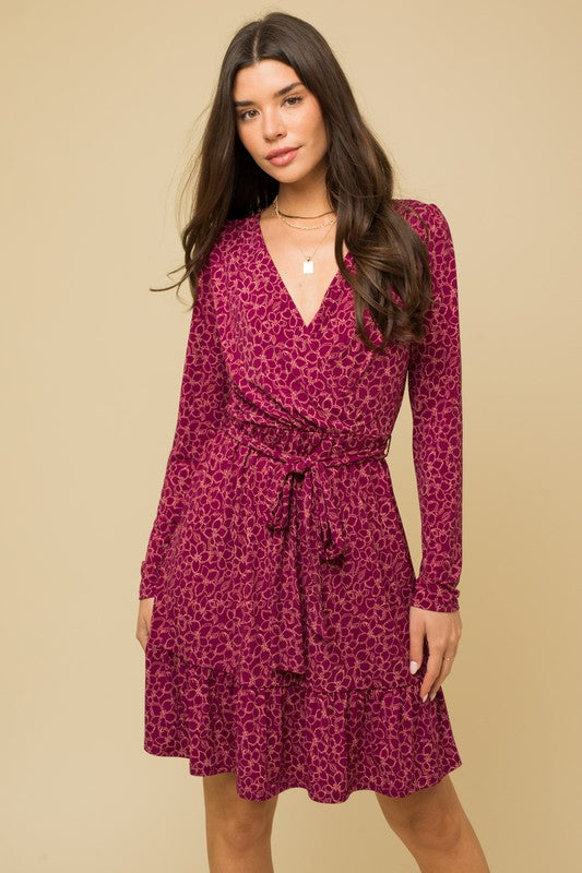 Floral Printed Work Dress Apex Ethical Boutique