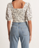 Floral Puff Sleeve Top Apex Ethical Boutique