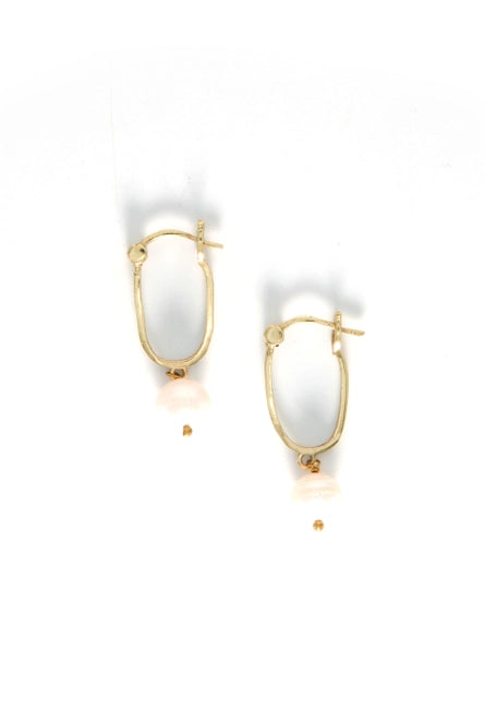 Freshwater Pearl Drop Earrings Ethical Boutique Apex NC