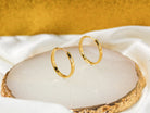 Gold Hoop Earrings Apex Ethical Boutique