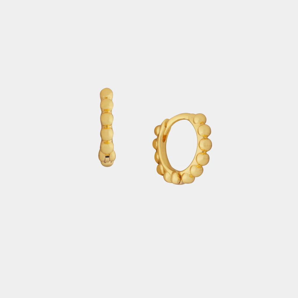 Gold Hoop Earrings Apex Ethical Boutique