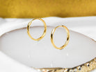 Gold Hoop Earrings Apex Ethical Boutique