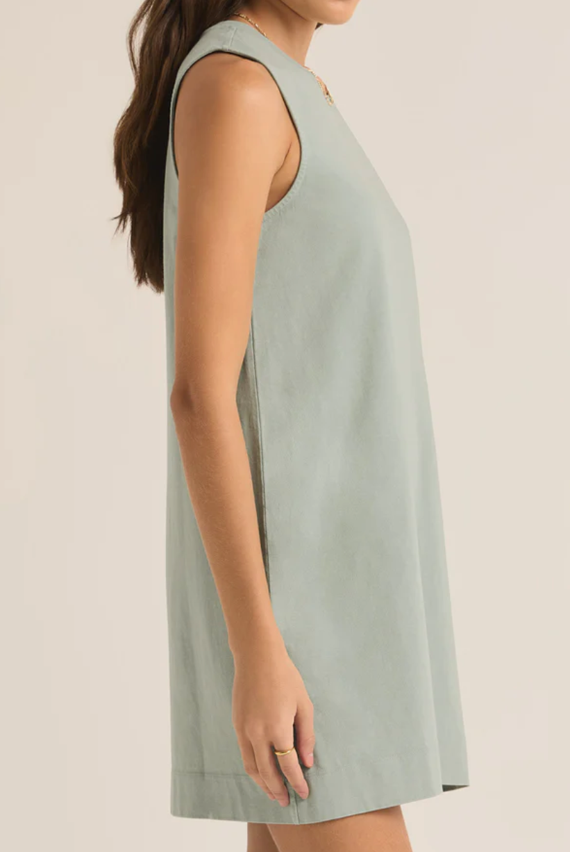 Gray Tank Dress Apex Ethical Boutique