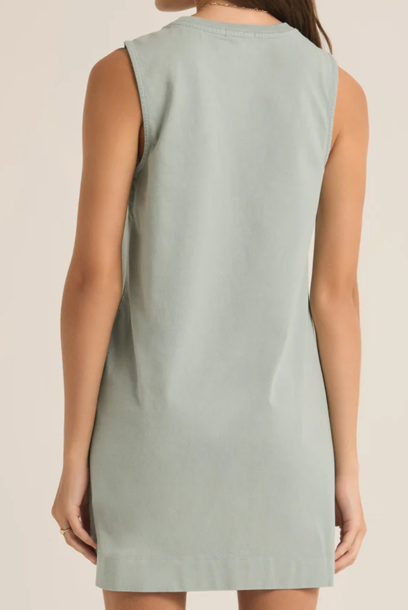 Gray Tank Dress Apex Ethical Boutique