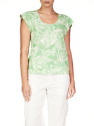 Green Scoop Neck Tee Apex Ethical Boutique