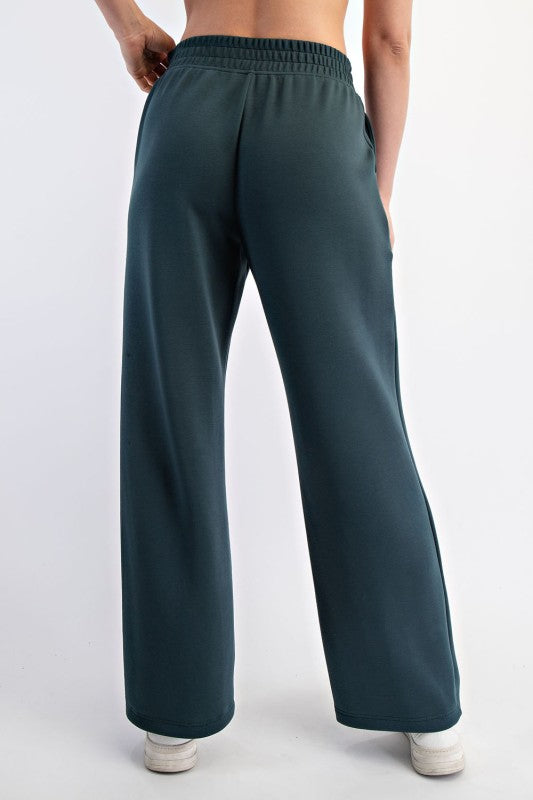 Charleigh Pants | Midnight Green | ROSE & LEE CO. – Rose & Lee Co