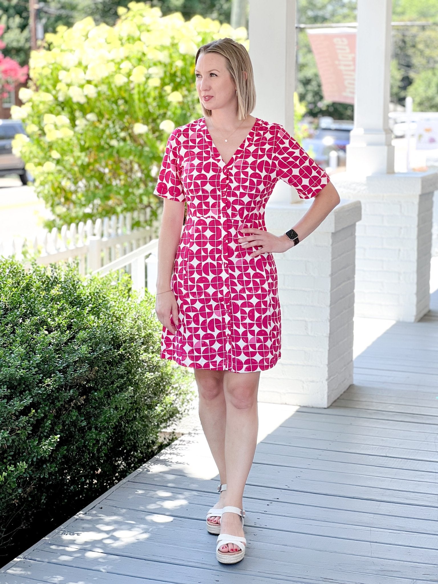 Rose & Lee Co Nasreen Dress, Love Potion Grap unknown