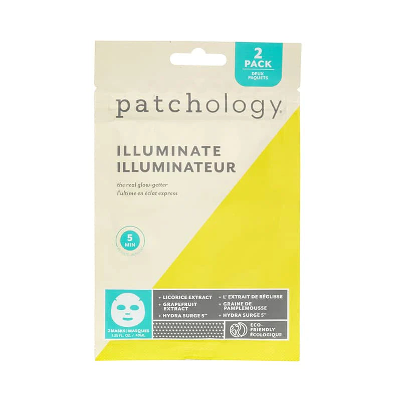 Illuminate Sheet Mask, 2 Pack