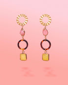 Phi Phi Tropical Jade Dangle Earrings