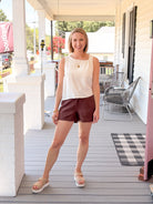 Rose & Lee Co Josie Tank, Natural Tanks