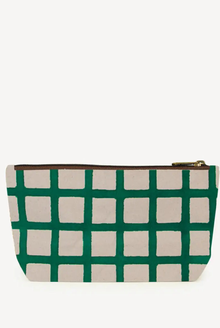 Kelly Green Small Waterproof Pouch Apex Ethical Boutique