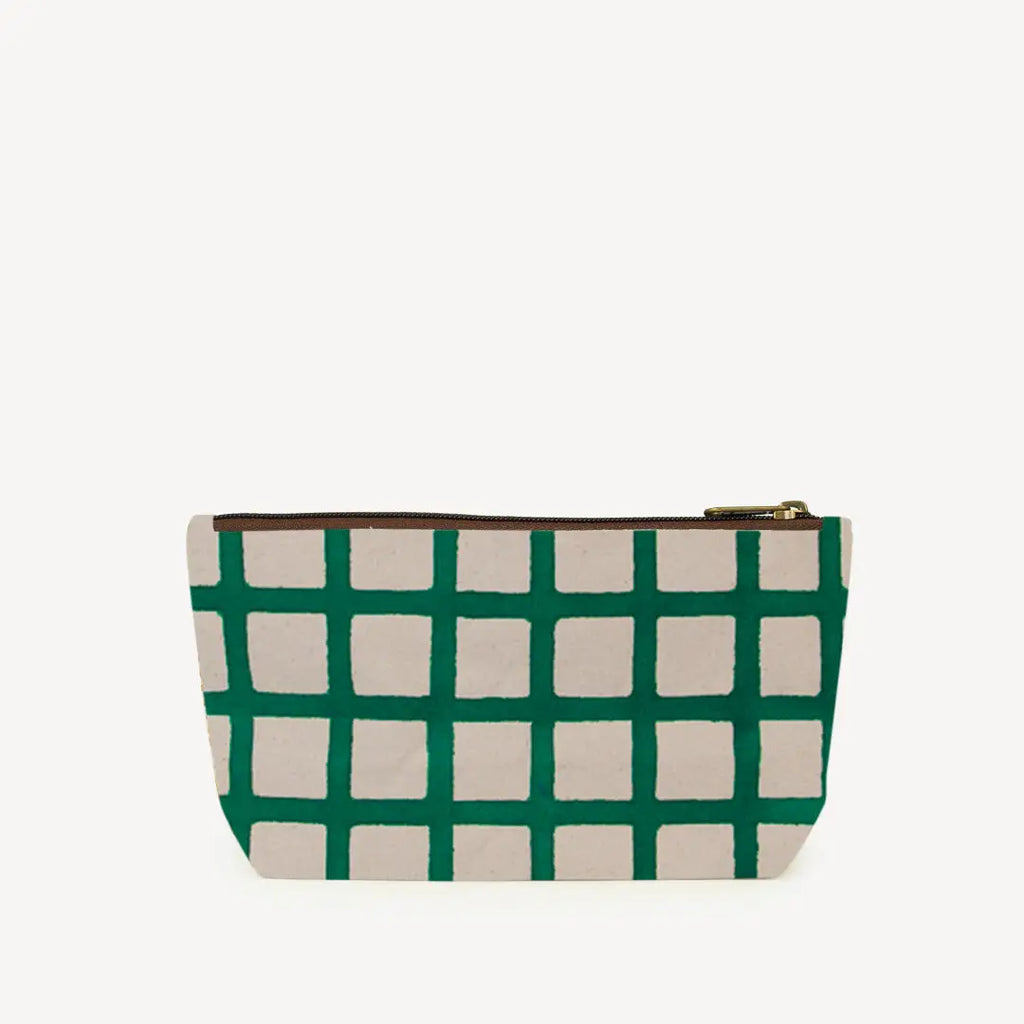 Kelly Green Small Waterproof Pouch Apex Ethical Boutique
