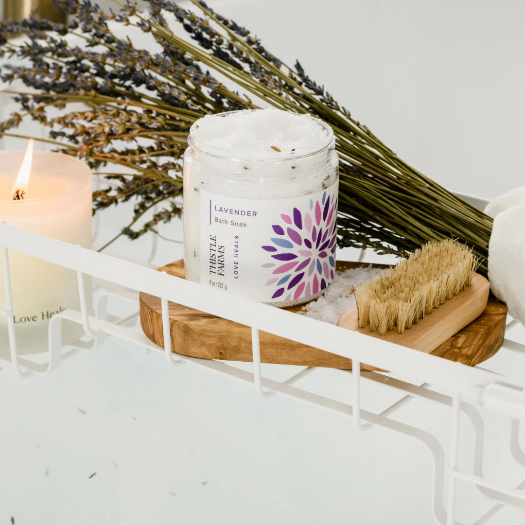 Lavender Bath Salt Soak Apex Ethical Boutique