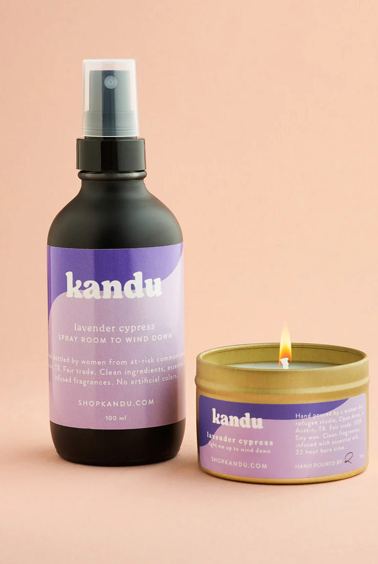Lavender Candle & Room Spray Apex Ethical Boutique