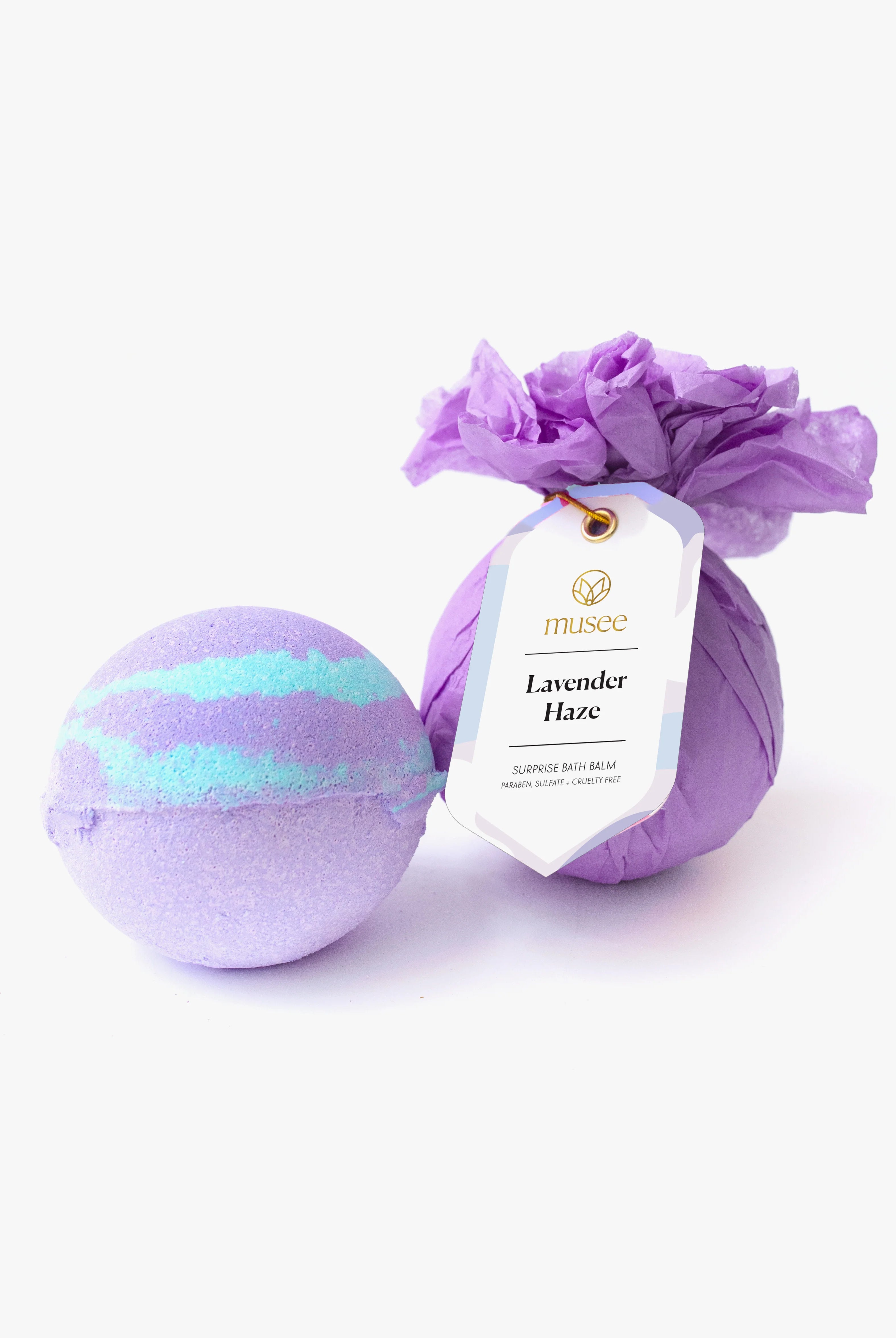 Lavender Haze Bath Bomb Apex Ethical Boutique