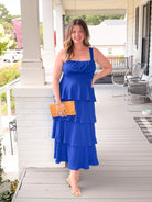 Rose & Lee Co Lennox Dress, Royal Blue Event Dress