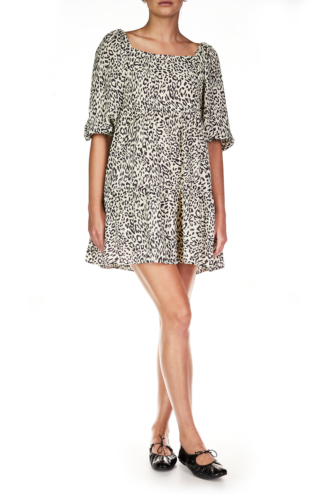 Leopard Print Dress Apex Ethical Boutique
