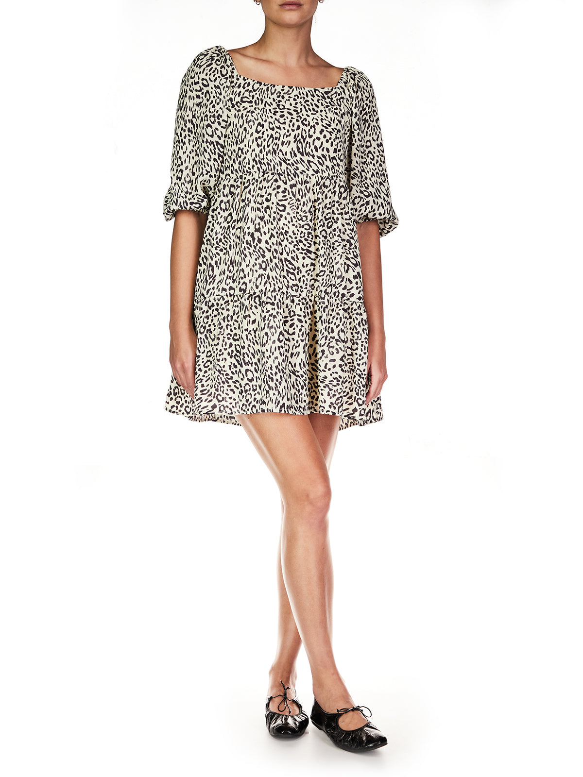 Leopard Print Dress Apex Ethical Boutique