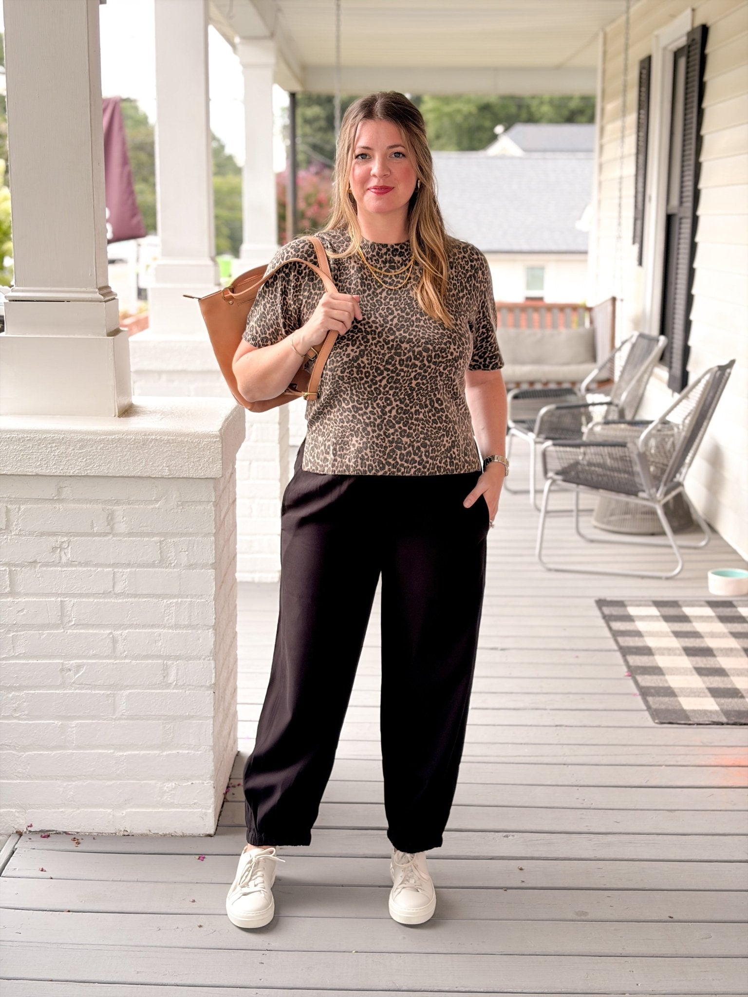 Rose & Lee Co Perfect Sweater Tee, Le Cat by Sanctuary short sleeve